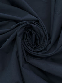 Muted Navy Cotton/Polyester Poplin - NY Designer - 54W