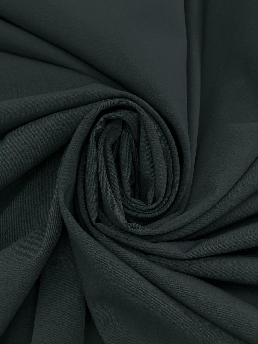 Graphite Gray Polyester/Lycra Fine Twill Stretch Suiting 57W