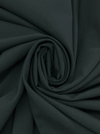 Graphite Gray Polyester/Lycra Fine Twill Stretch Suiting 57W