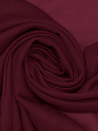 Dark Scarlet Nylon/Lycra Sheer Mesh Knit Lining - NY Designer - 58W
