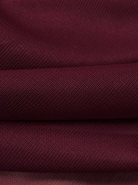 Dark Scarlet Nylon/Lycra Sheer Mesh Knit Lining - NY Designer - 58W