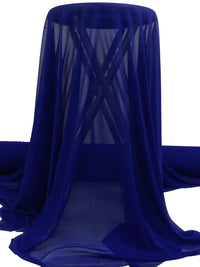 Dark Navy Nylon/Lycra Sheer Mesh Knit Lining - NY Designer - 58W