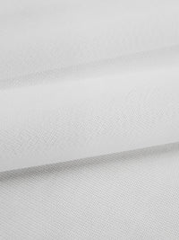 Ghost White Nylon/Lycra Sheer Mesh Knit Lining - NY Designer - 58W