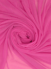 Hot Pink Nylon/Lycra Mesh Knit - NY Designer - 58W