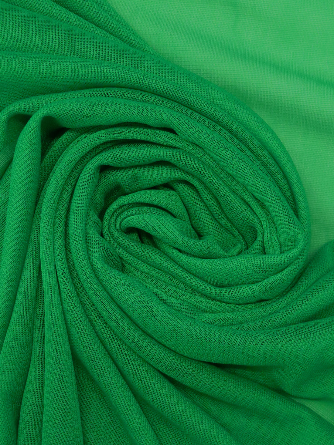 Philippine Green Nylon/Lycra Sheer Mesh Knit Lining - NY Designer - 58W