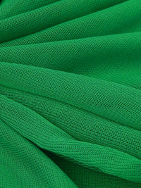 Philippine Green Nylon/Lycra Sheer Mesh Knit Lining - NY Designer - 58W