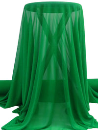 Philippine Green Nylon/Lycra Sheer Mesh Knit Lining - NY Designer - 58W
