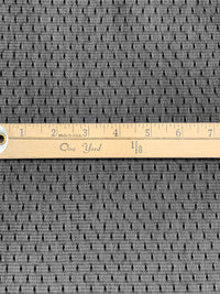 Black Nylon/Lycra Point d'Esprit Stretch Netting 58W