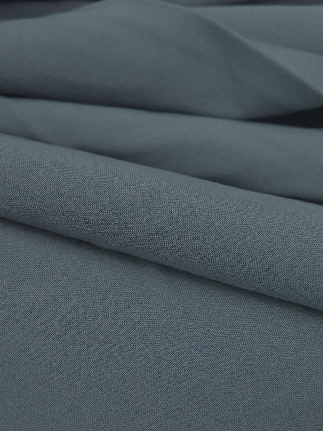 Dark Cadet Gray Nylon/Lycra Activewear Stretch Woven 54W
