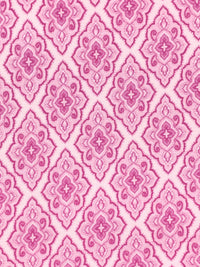 Cotton Candy/Sugar Plum/Misty Rose Rayon/Lycra Medallion Lattice Print Jersey Knit - NY Designer - 64W