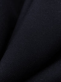 Twilight Navy Wool/Polyester Twill Suiting - NY Designer - 60W