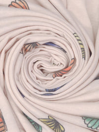 Lotion Pink/Dusty Terra Cotta/Dusty Teal/Multi Polyester/Lycra Sea Shell Print Jersey Knit 54W