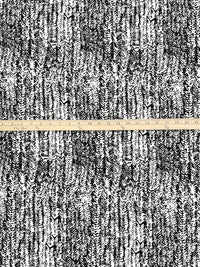 White/Black 100% Cotton Abstract Print Poplin 58W