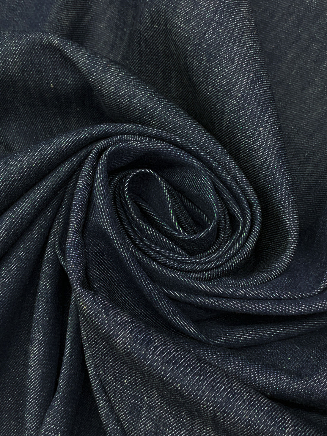 Dark Denim Blue Cotton/Lycra Stretch Denim 58W