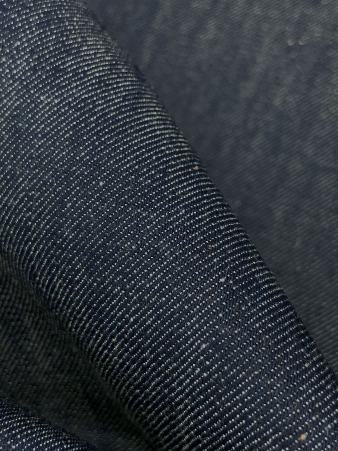 Dark Denim Blue Cotton/Lycra Stretch Denim 58W
