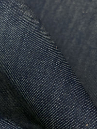 Dark Denim Blue Cotton/Lycra Stretch Denim 58W