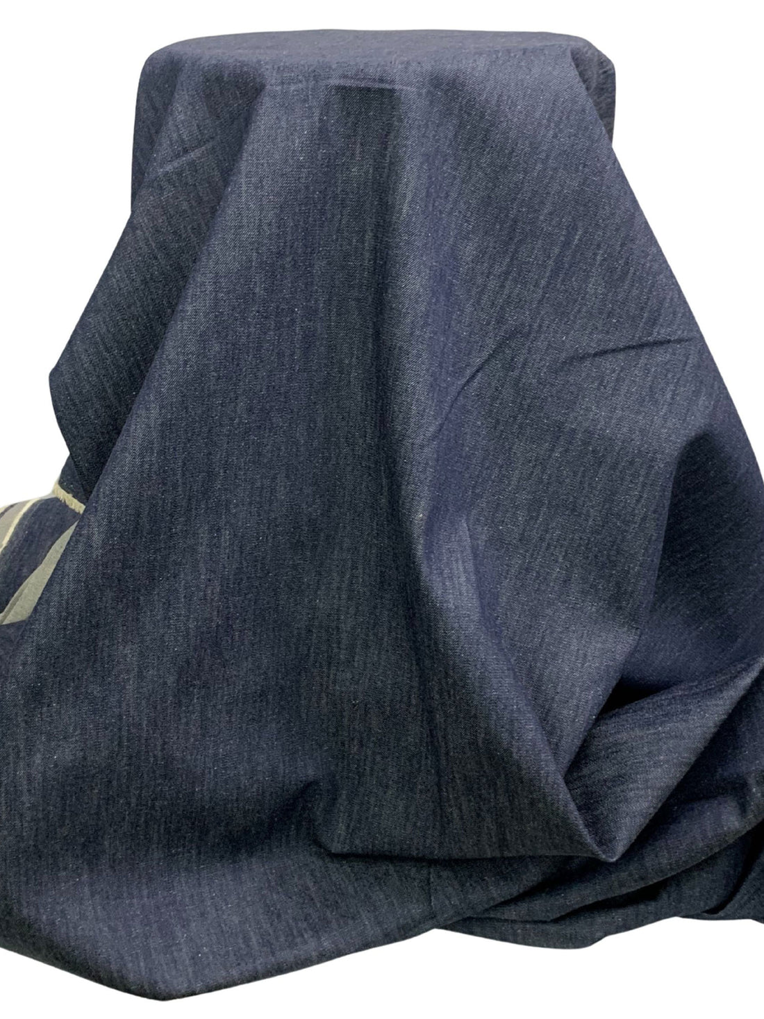 Dark Denim Blue Cotton/Lycra Stretch Denim 58W