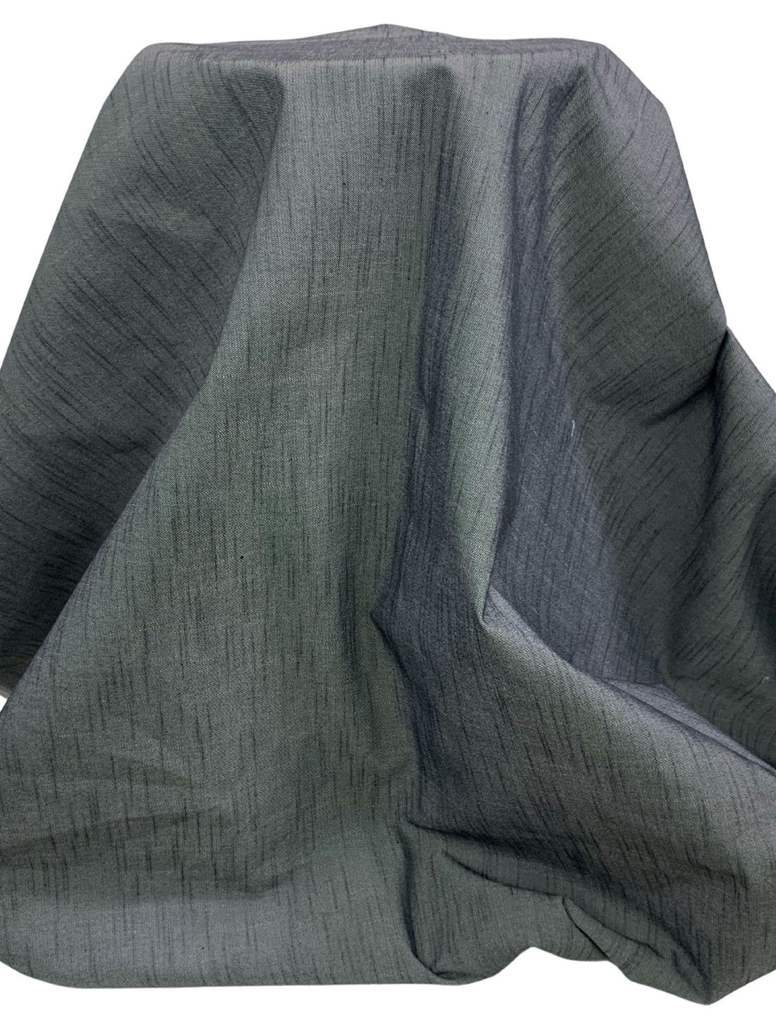 Navy Steel Cotton/Polyester/Lycra Stretch Denim 50W