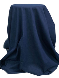 Deep Navy Blue Cotton/Lycra Stretch Denim 46W