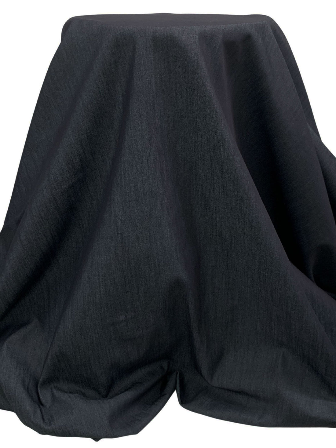 Muted Rugged Navy Cotton/Polyester/Lycra Stretch Denim 62W