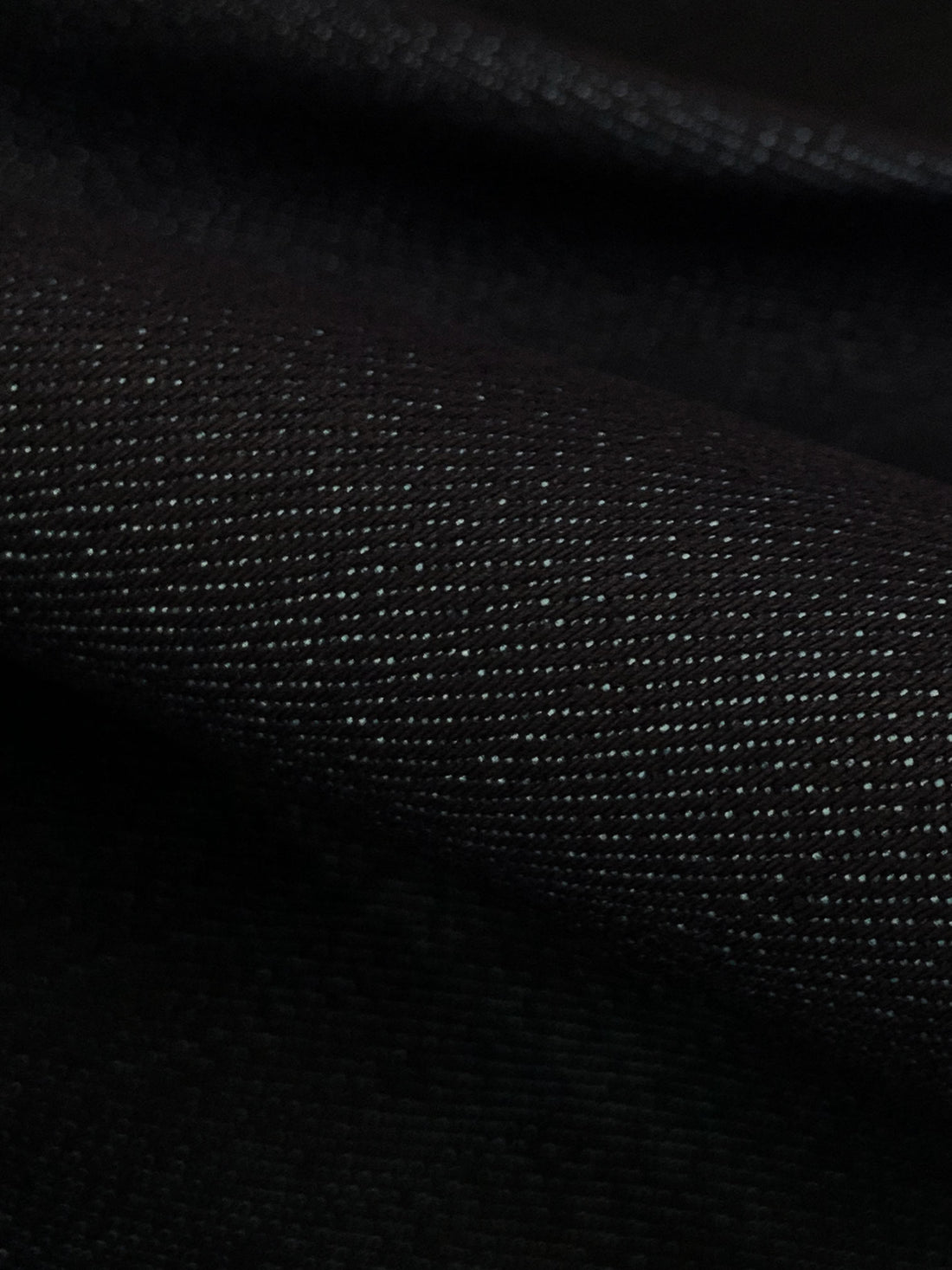 Muted Midnight Navy Cotton/Polyester/Lycra Stretch Denim 40W