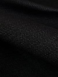 Muted Midnight Navy Cotton/Polyester/Lycra Stretch Denim 40W