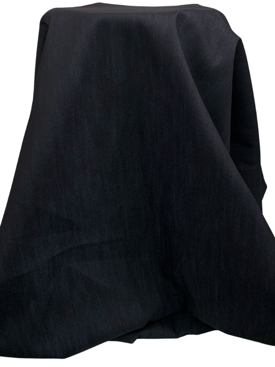 Muted Midnight Navy Cotton/Polyester/Lycra Stretch Denim 40W