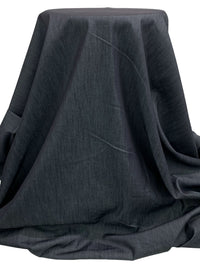 Muted Dark Wash Cotton/Polyester/Lycra Stretch Denim 62W