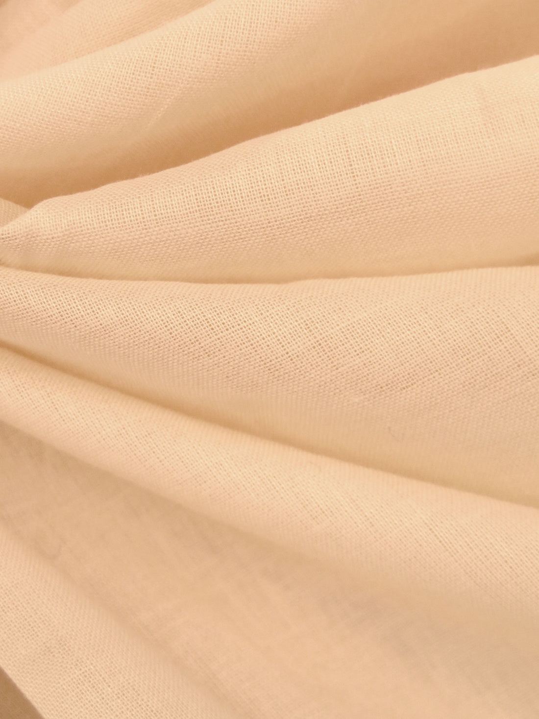 Deep Peach 100% Cotton Voile - NY Designer - 52W