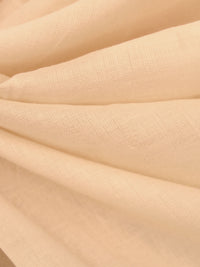 Deep Peach 100% Cotton Voile - NY Designer - 52W