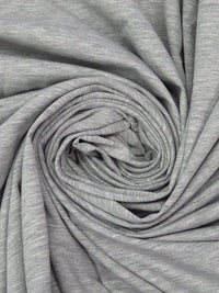 Light Gray Rayon/Lycra Heathered Jersey Knit - NY Designer - 66W