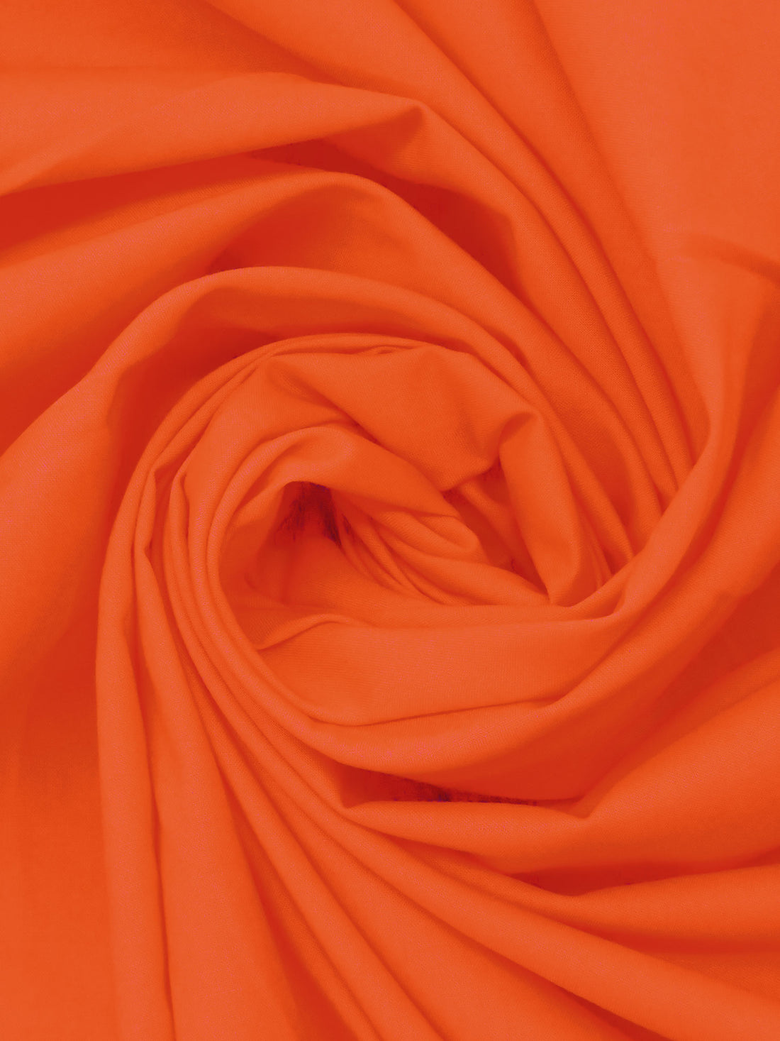 Neon Orange 100% Cotton Lawn - NY Designer - 56W