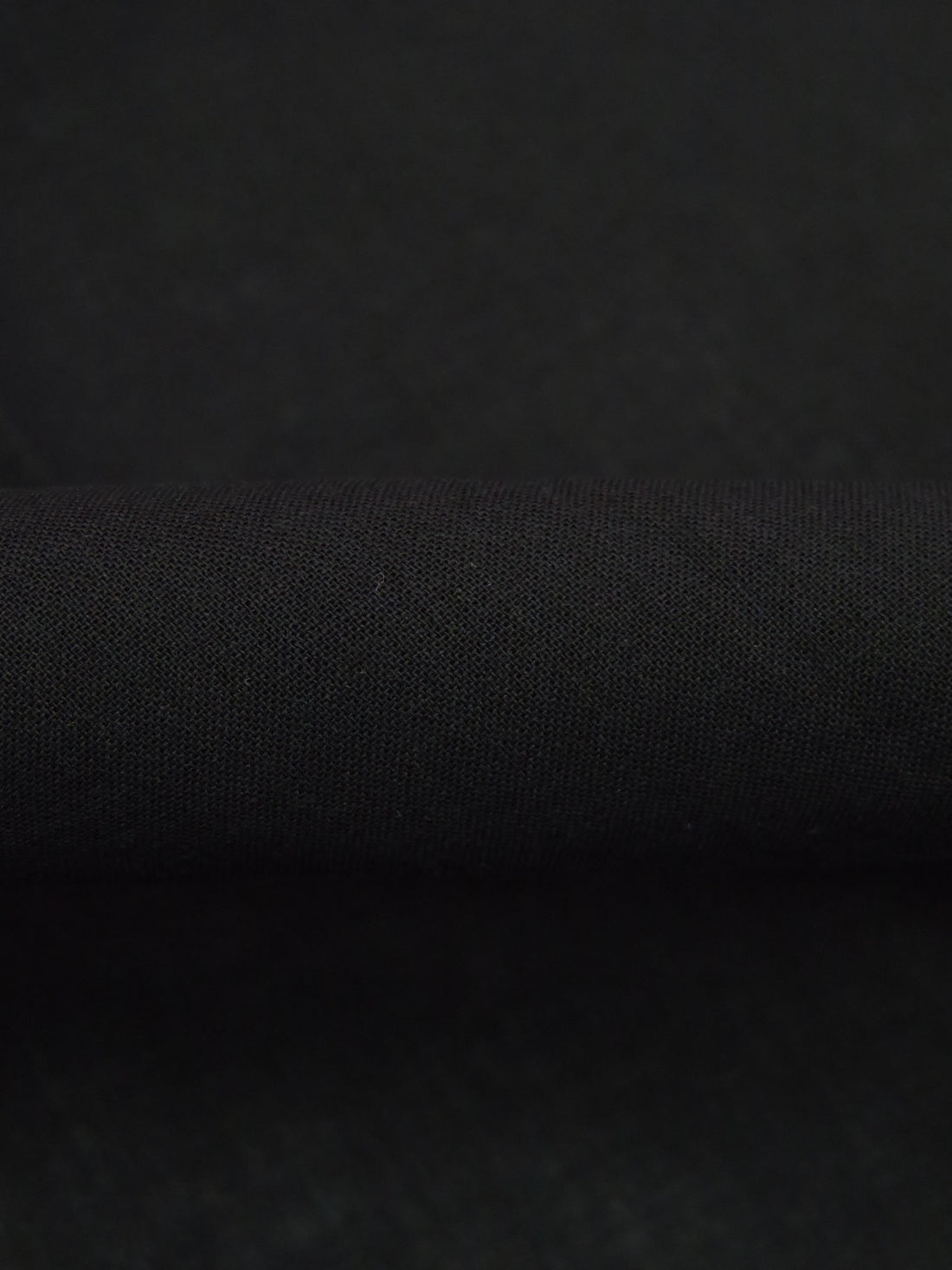 Black 100% Cotton Voile - NY Designer - 56W