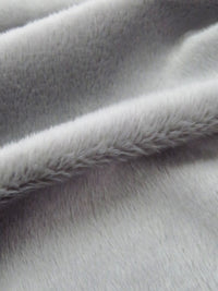 Coin Gray 100% Polyester Mink Fleece 59W