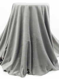 Coin Gray 100% Polyester Mink Fleece 59W