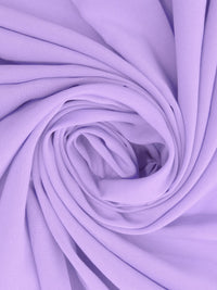 Bright Lavender 100% Rayon Challis -  NY Designer - 52W