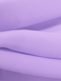 Bright Lavender 100% Rayon Challis -  NY Designer - 52W