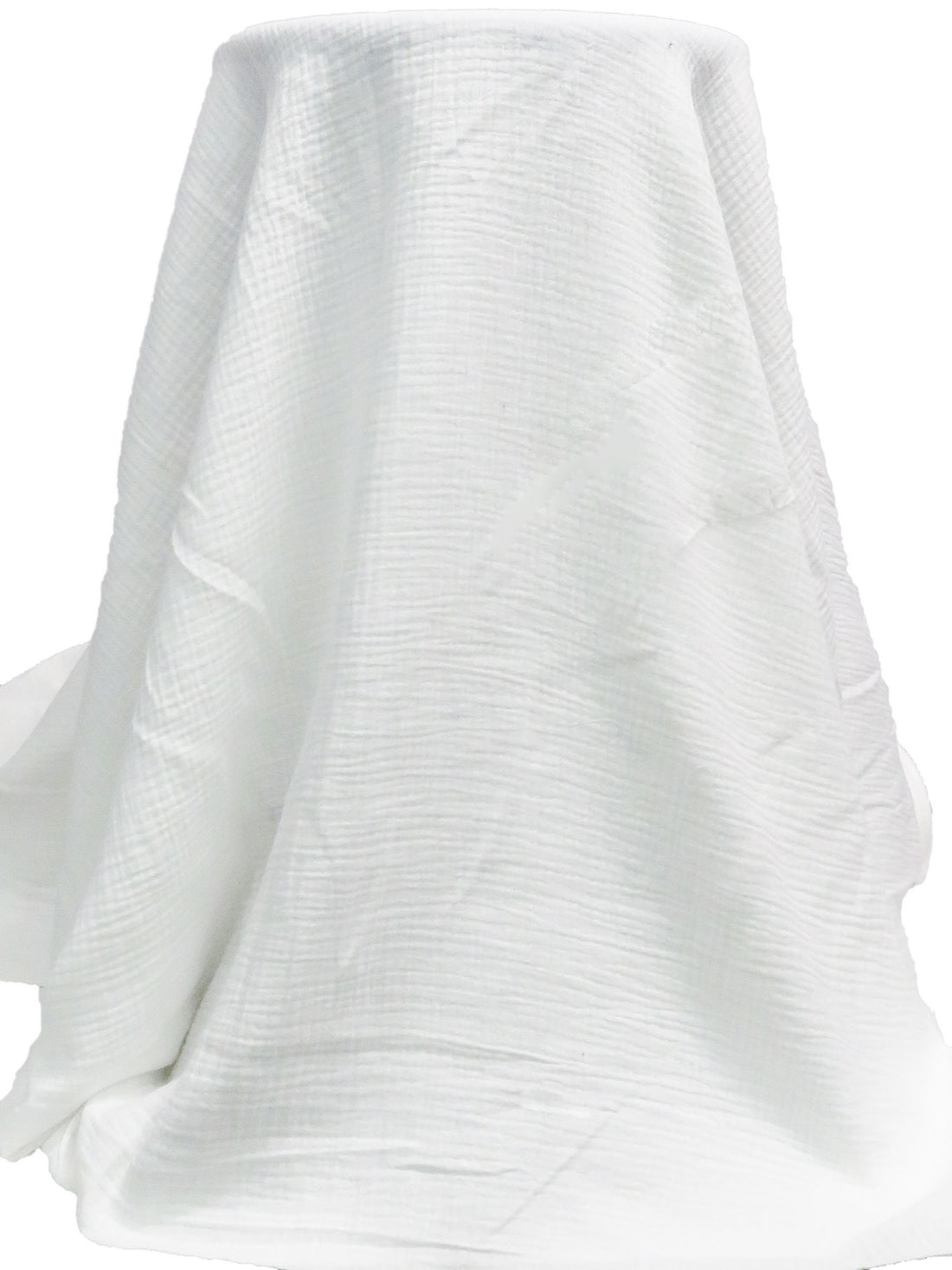 White 100% Cotton Double Gauze - NY Designer - 52W