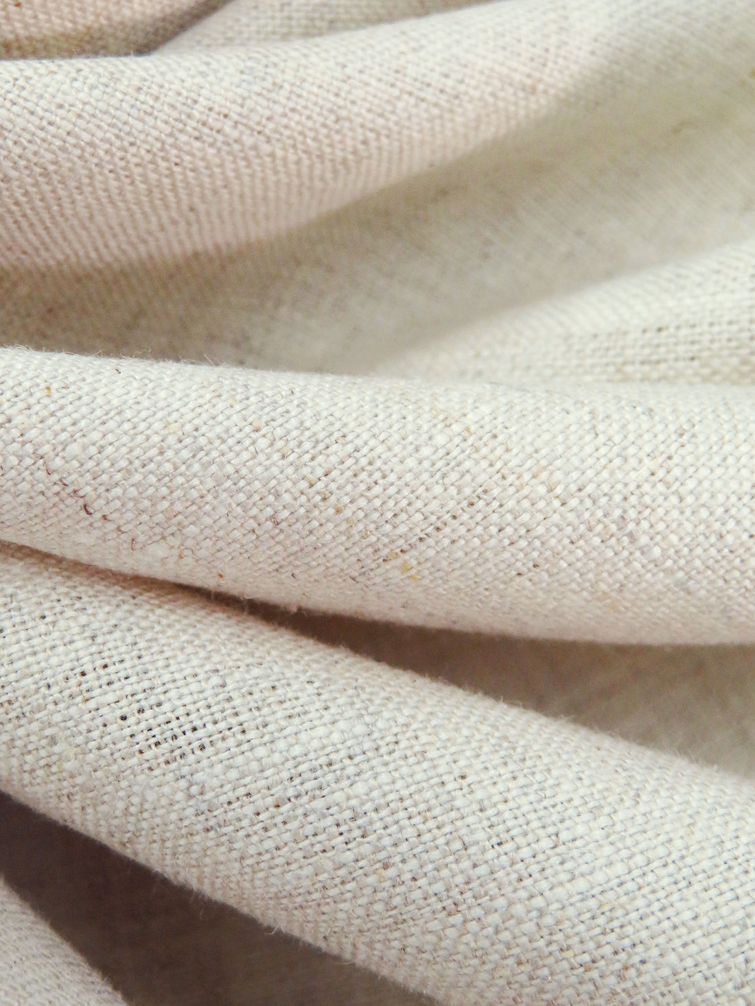 Light Sand 100% Linen Midweight Woven - NY Designer - 52W