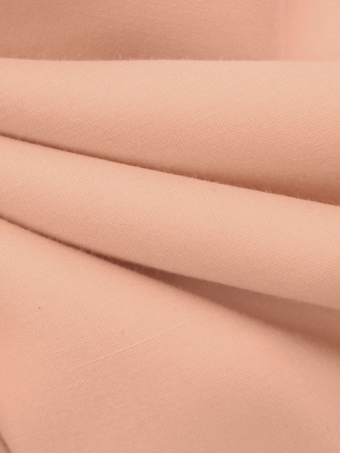 Buttery Salmon 100% Cotton Sateen Shirting 56W