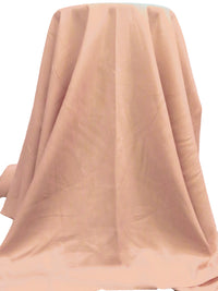 Buttery Salmon 100% Cotton Sateen Shirting 56W