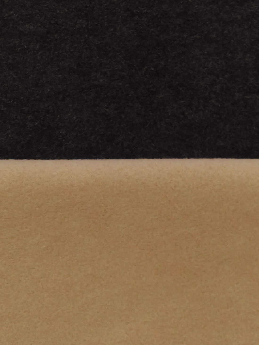 Dark Charcoal/Camel Wool/Polyester Double-Faced Coating 60W