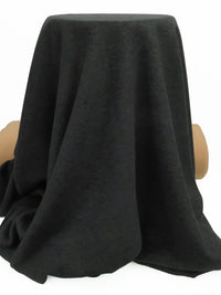 Dark Charcoal/Camel Wool/Polyester Double-Faced Coating 60W