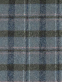 Slate/Old Rose/Rifle Green/Multi 100% Wool Plaid Weave Coating 60W