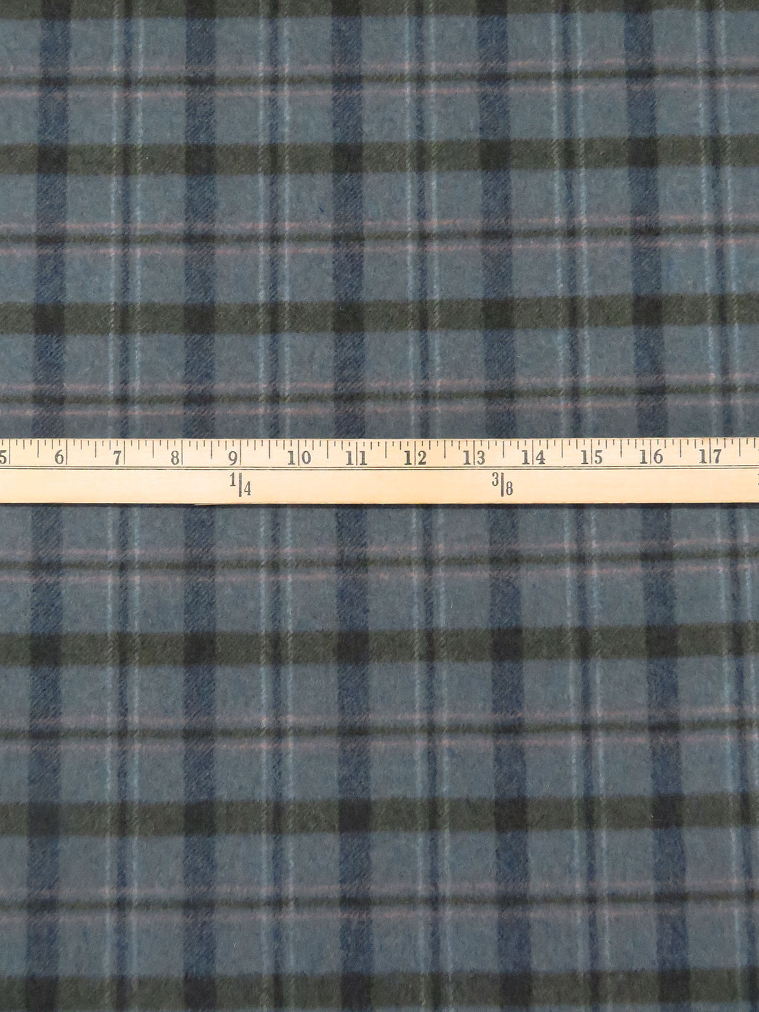 Slate/Old Rose/Rifle Green/Multi 100% Wool Plaid Weave Coating 60W