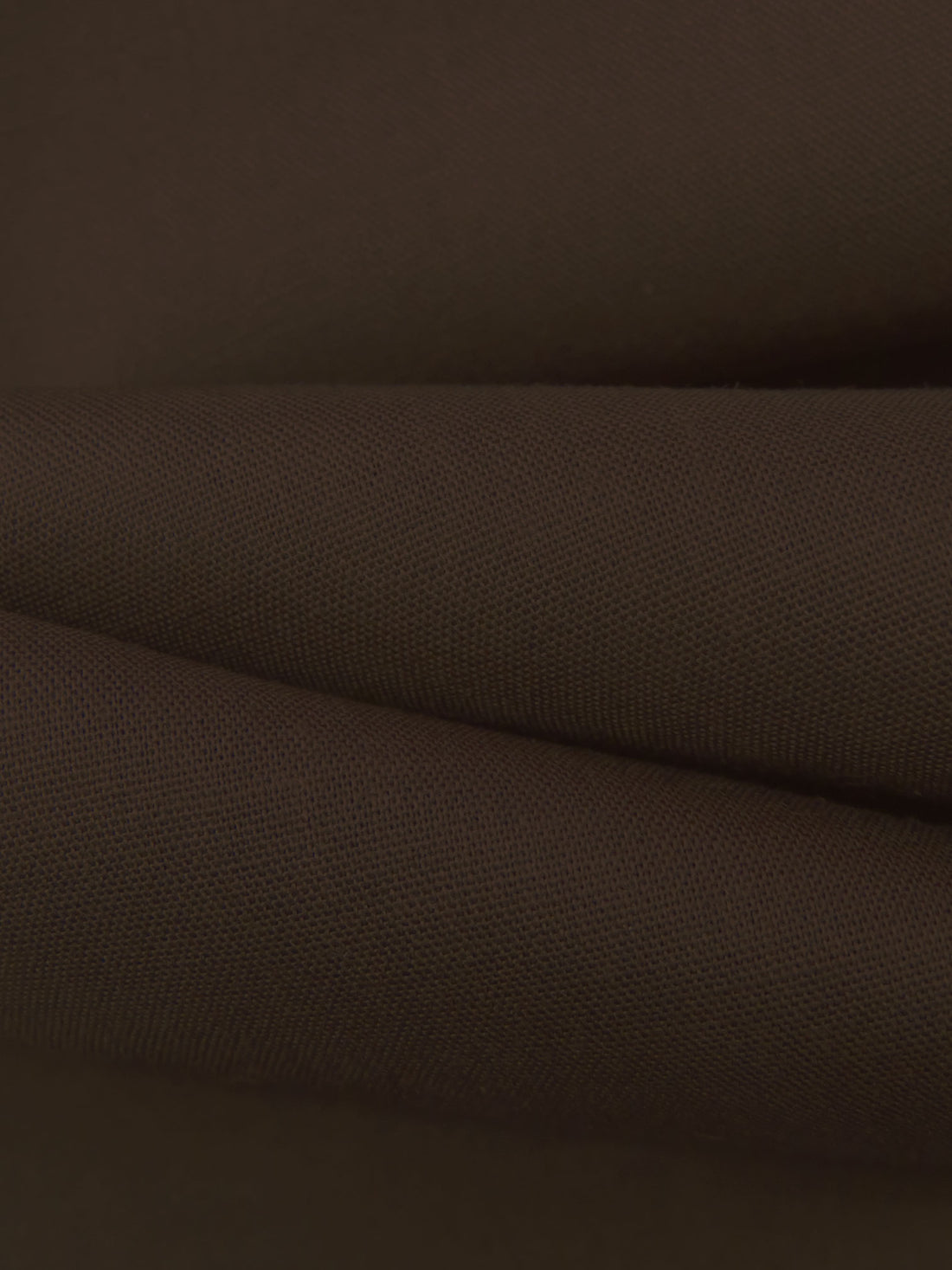 Cola Brown Polyester/Cotton Broadcloth 44W