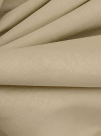 Light French Beige Polyester/Cotton Broadcloth 42W