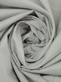 Silver Foil Polyester/Cotton Broadcloth 42W