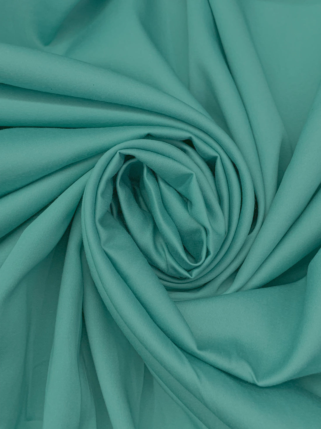 Medium Turquoise 100% Cotton Sateen Shirting 56W