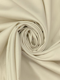 Pale Khaki 100% Cotton Sateen Shirting 56W
